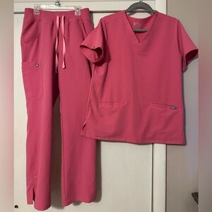 F*ing Pink Figs Scrub Set